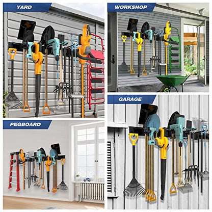 Garage Wall Organizer (51inch 3 panels+8 hooks)