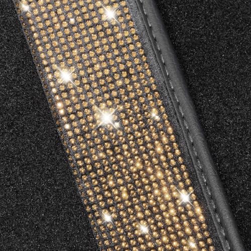 Bling Car Floor Mats Full Set (Champagne Diamond / Car Floor Mats (4 Pieces))