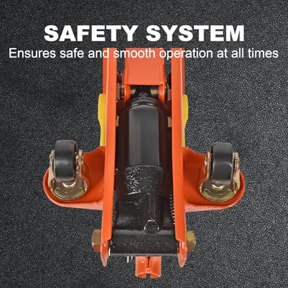 AAIN 1.5 Ton Hydraulic Floor Jack (1.5 ton / orange)