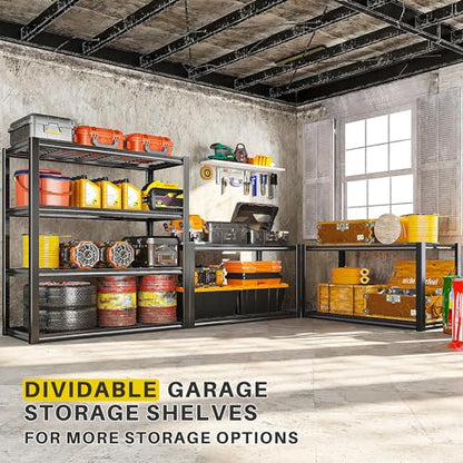 40" W Garage Shelving with Double (40"W x 19.7"D x 59.9"H)