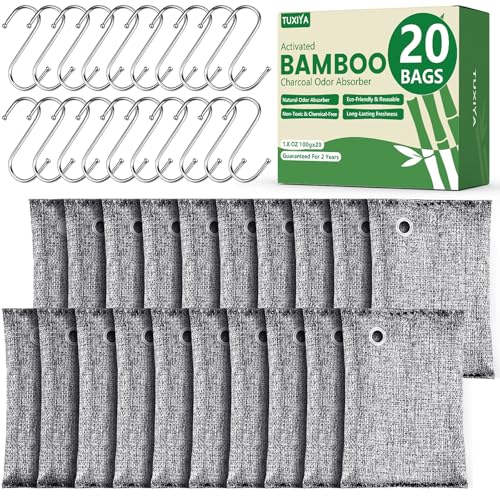 20Pack Activated Charcoal Odor Absorber (20p)