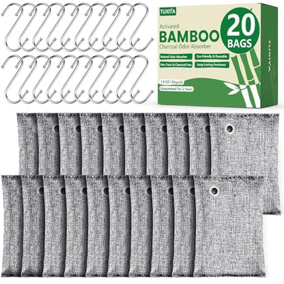 20Pack Activated Charcoal Odor Absorber (20p)