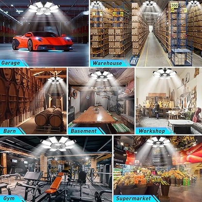 Garage Lights 4 Pack (260W - 4 PACK)