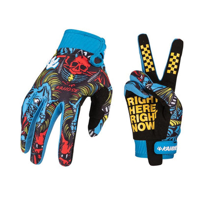 Dirt Bike Motorcycle Gloves for Men Women Finger Touchscreen Motorbike Gloves for BMX ATV MTB Riding (Large / G07)
