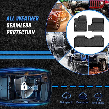 TPE Floor Mats for Hyundai IONIQ 5 SE Standard Range SE SEL (2022-2025 Hyundai IONIQ 5)
