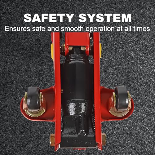 AAIN AA095 2 Ton Hydraulic Floor Jack (2 ton / red)