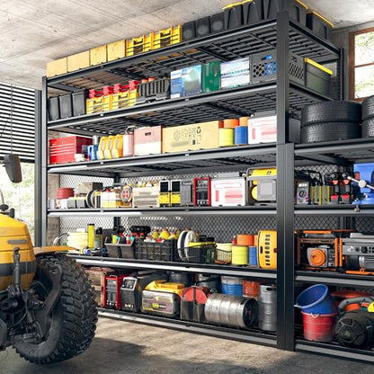 60" W Heavy Duty Garage Shelving (6-Tier, 60"W x23"D x84"H)