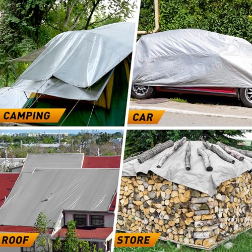 10x20FT Heavy Duty Tarps (10x20ft)