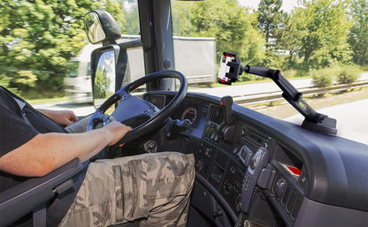 Truck Phone Mount + Dash Pad (Red)