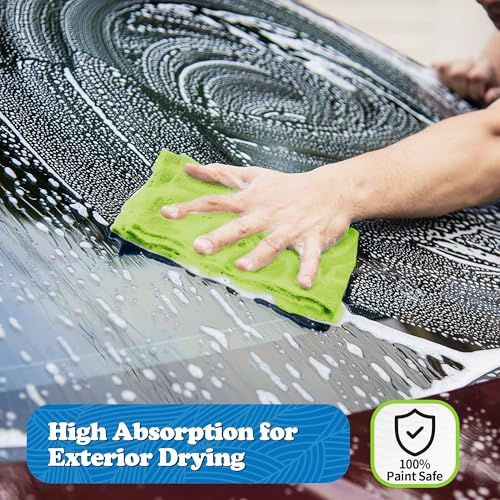 Microfiber Cleaning Cloth (24PK / Green)