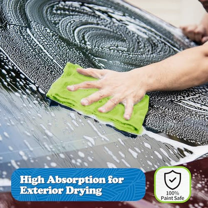 Microfiber Cleaning Cloth (24PK / Green)