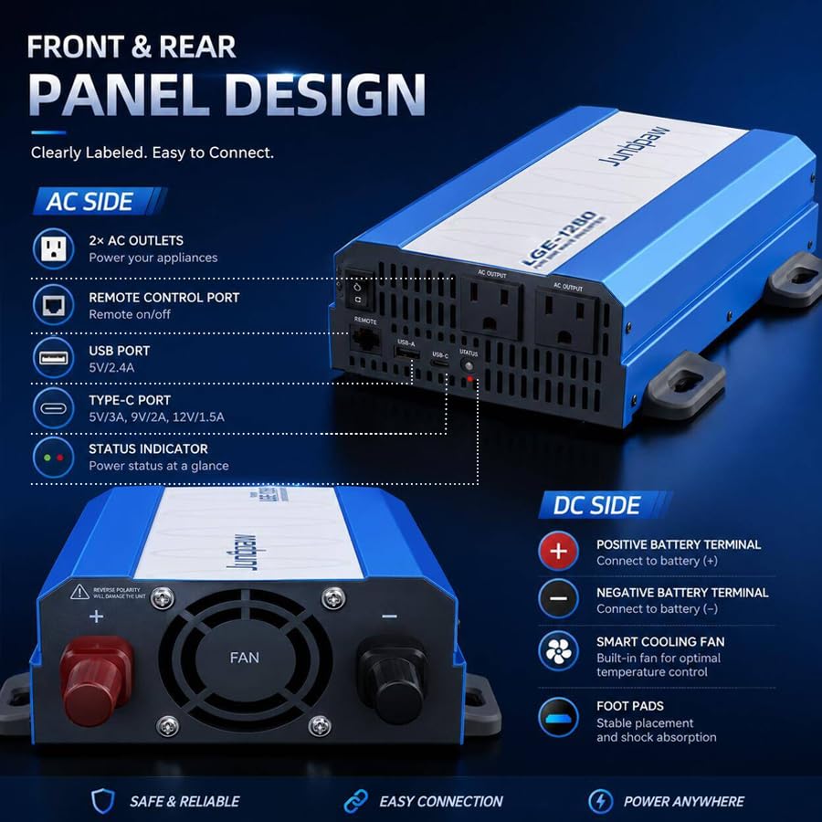 1280W Pure Sine Wave Inverter