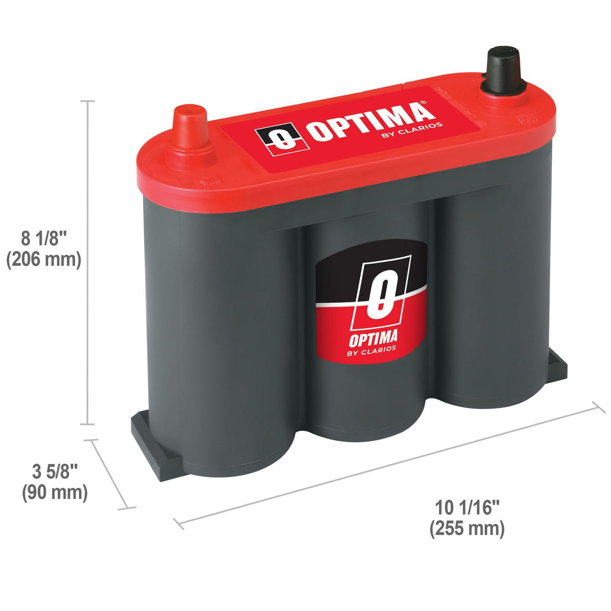 Batteries High Performance 6V REDTOP® Sealed AGM 6V Battery
