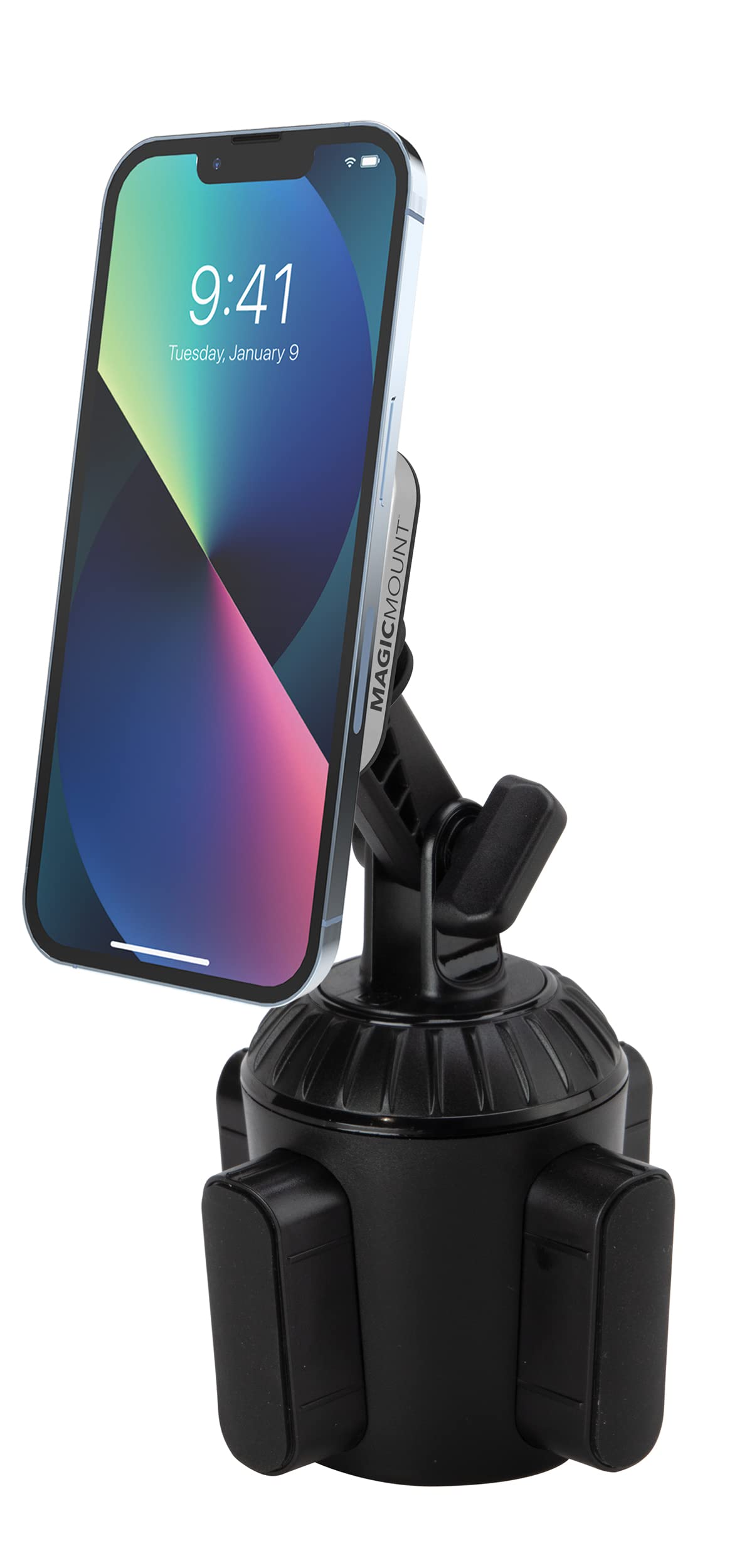 MP2CUPM SP MagicMount Pro2 Cup Holder Magnetic Cell Phone Holder Car Mount Kit Compatible with MagSafe (1 Pack)