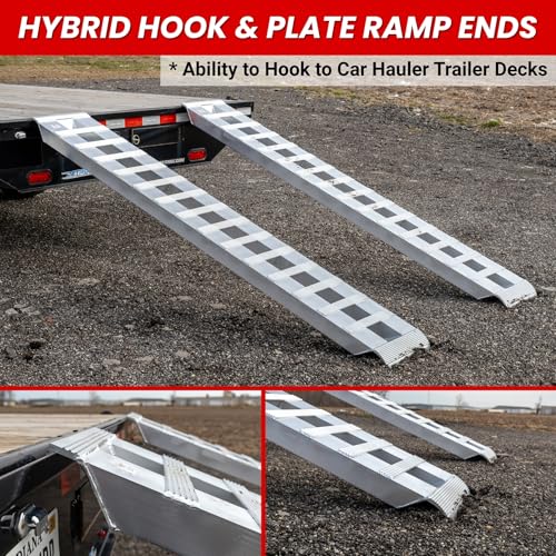 Heavy Duty Aluminum Loading Ramps (10')