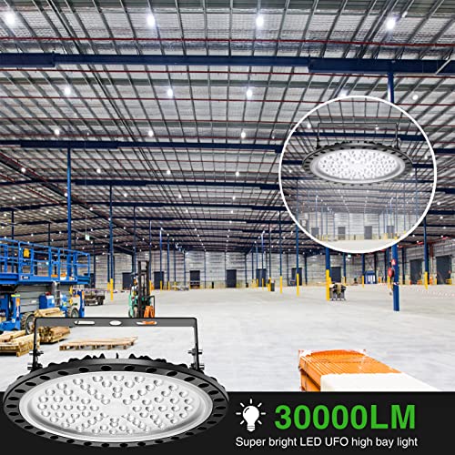 5 PACK 300W UFO LED High Bay Light