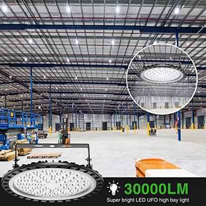 5 PACK 300W UFO LED High Bay Light