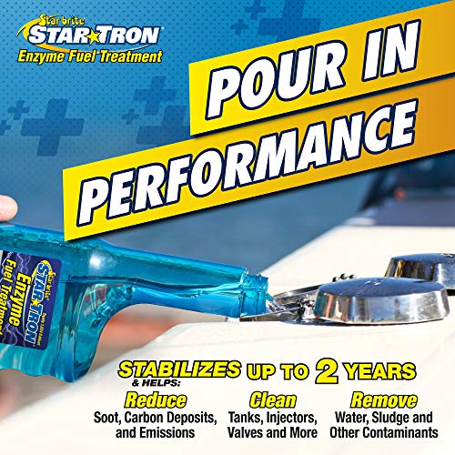 Star TRON Enzyme Fuel Treatment (128 Oz Treats 4096 Gallons)