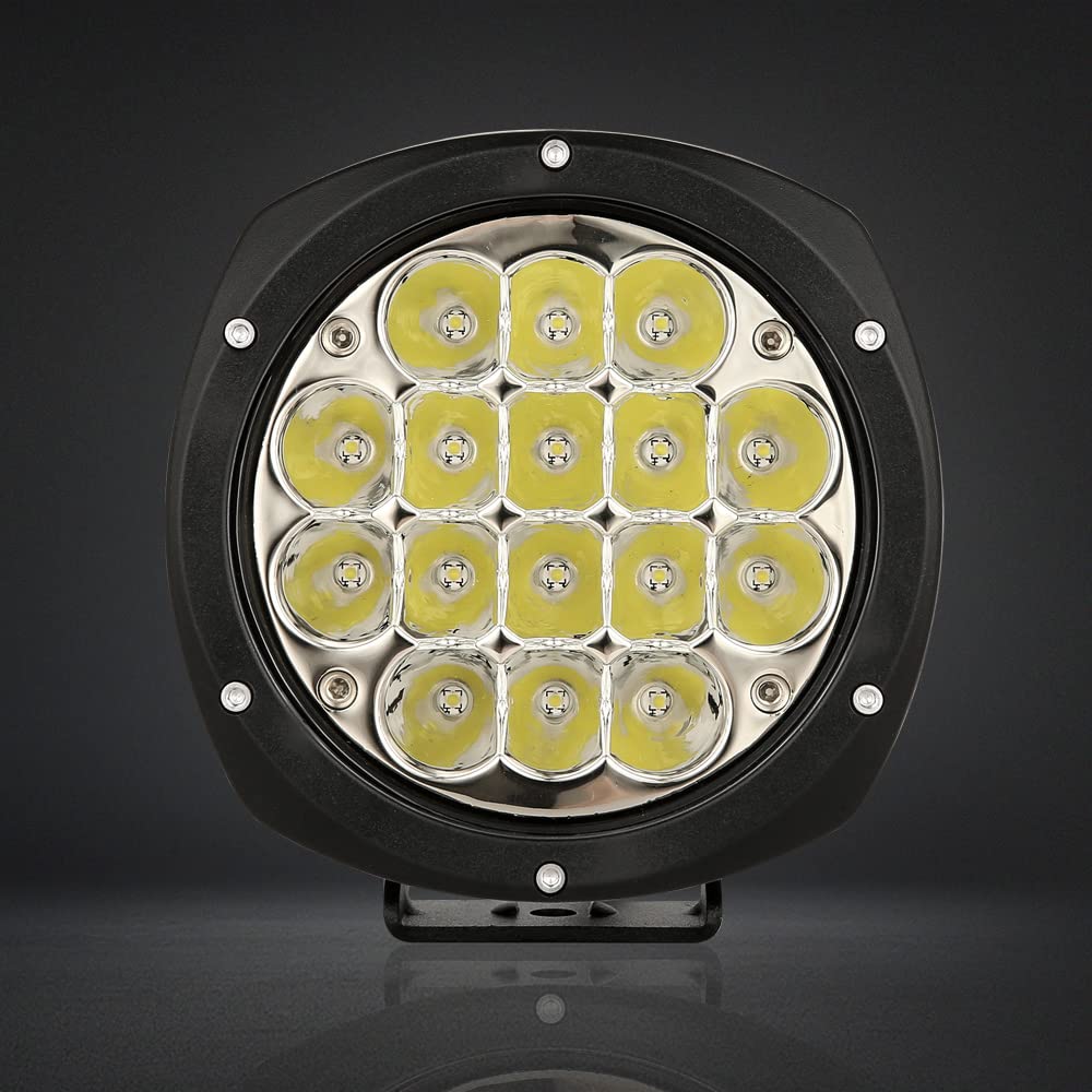 5Inch 160W Round Led Driving Lights Off Road Spot Lights Offroad (White 6000K / 5Inch)