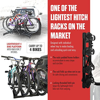 Destination 4 Hitch Bike Rack (4 Bikes)