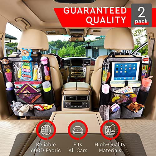 Backseat Car Organizer (Gray)