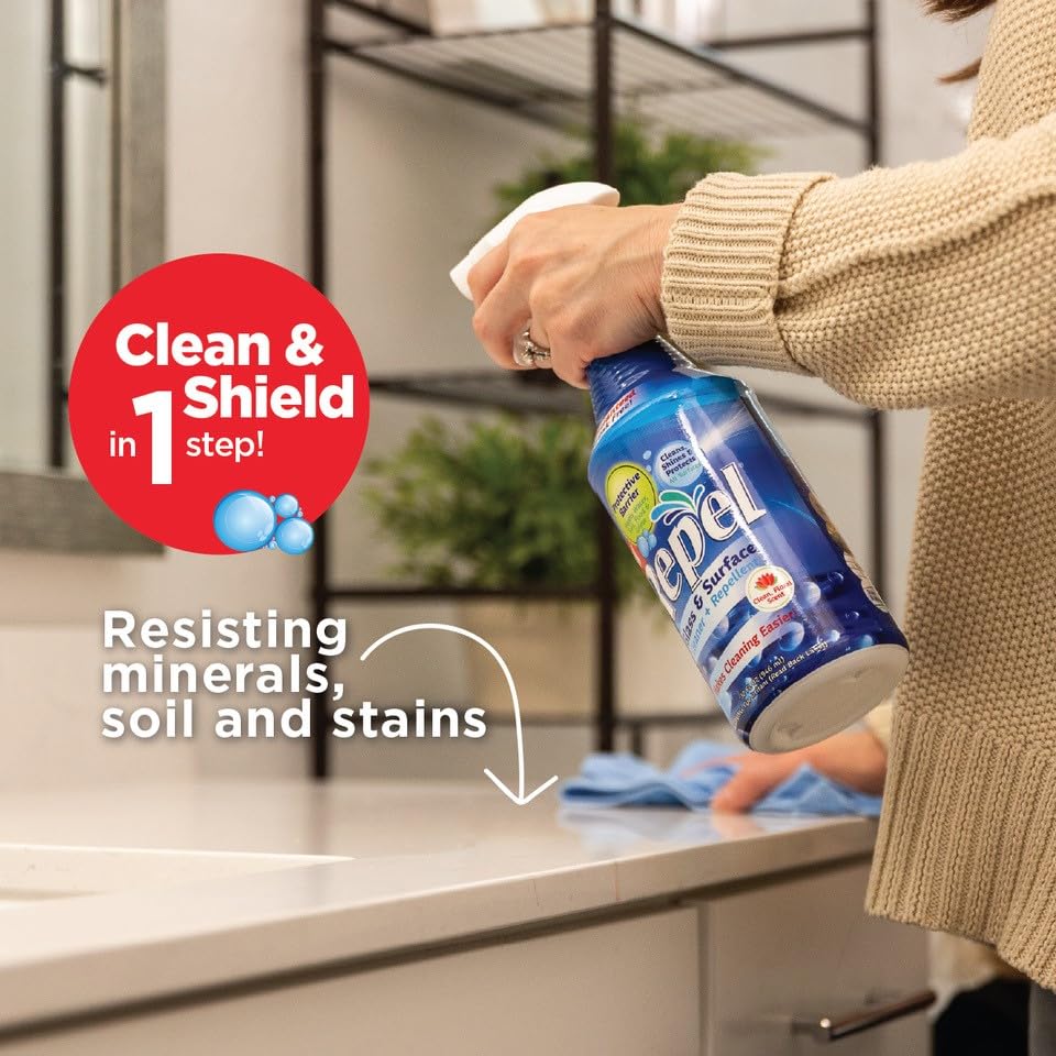 REPEL Glass & Surface Cleaner 32 fl. oz (3)