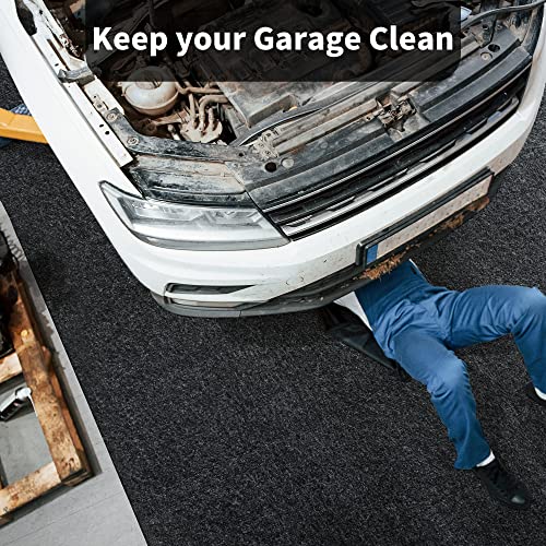 Garage Floor Mats for Under Car (18'x7'9'')