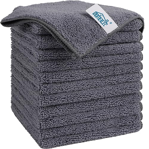 Grey Microfiber Cleaning Cloth (Grey)