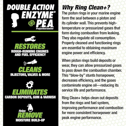 STAR TRON Ring Clean Plus Deposit Control Engine Treatment (8 Ounce)