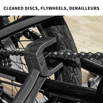 MotorcycleBicycle Chain Cleaner and Gear Cleaning Tool (Set of 3)