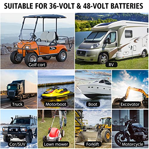 Golf cart Battery Charger (Crowfoot Plug)