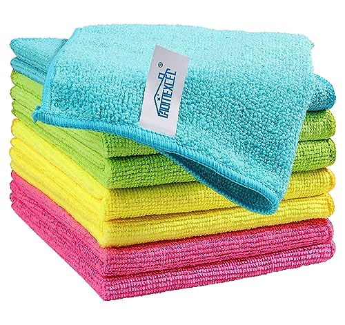 8PK Microfiber Cleaning Cloth (Multicolor)