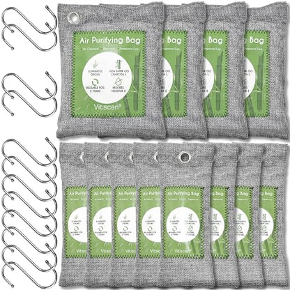 Bamboo Charcoal Air Purifying Bag (12 Pack)