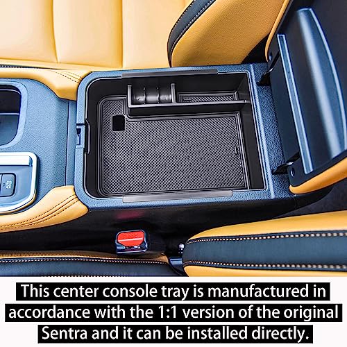 Center Console Tray For 2020 (Black)