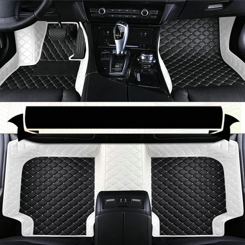Customization Floor Mats and Cargo Mats are Suitable for 99% of Cars (Black and white- / 3D Floor Mats)