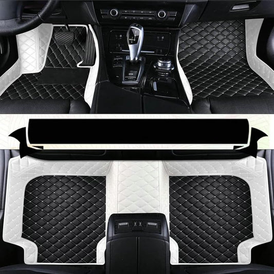 Customization Floor Mats and Cargo Mats are Suitable for 99% of Cars (Black and white- / 3D Floor Mats)