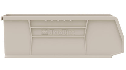 30234 AkroBins Plastic Storage Bins (Clear / Storage Bins Only)