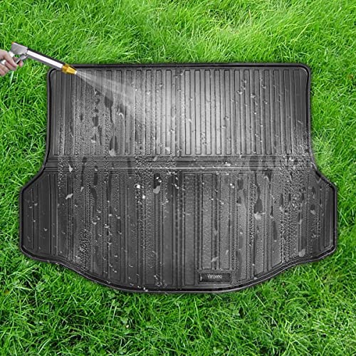 Compatible for 2013 2014 2015 2016 2017 2018 Toyota Rav4 Floor Mats & Cargo Liners Trunk Mats All (Fit 2013-2018 RAV4 / Floor Mat+Rear Trunk Mat)