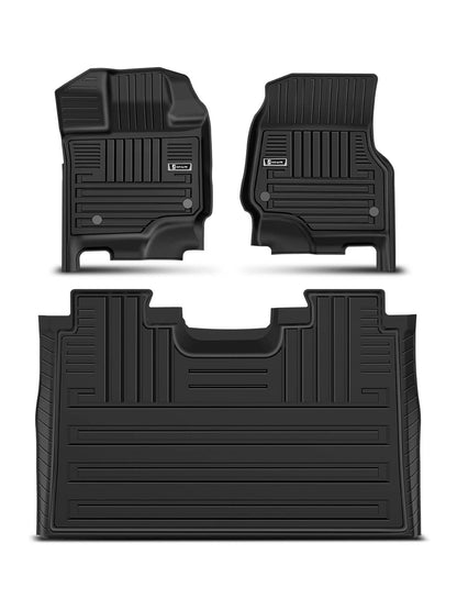 Automotive Floor Mats for Ford F (2015-2026 Ford F-150 3 pieces)