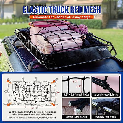 Roof Rack Basket 51" X 36" X 5" Rooftop Rack Cargo Carrier Universal (51 inches)