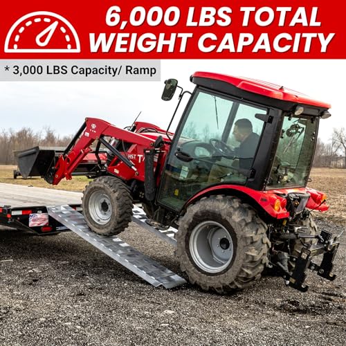 Heavy Duty Aluminum Loading Ramps (6')