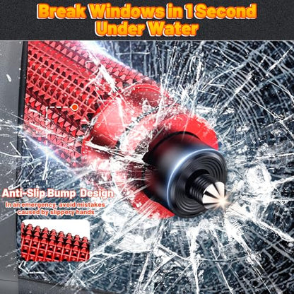 Safety Hammer (Matte Red and Matte Red)