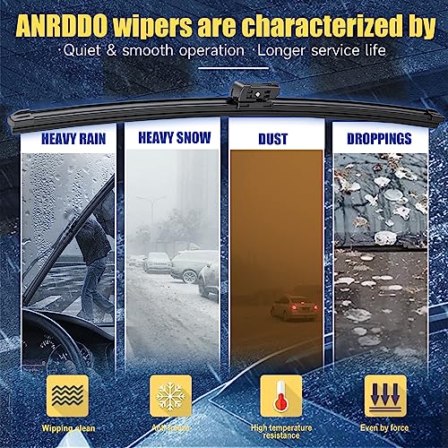 Wipers Replacement for 2019 (26+20+14 / Top Lock)