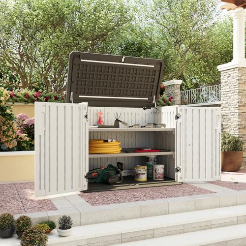 Outdoor Storage Shed (White / 35 Cu.Ft)