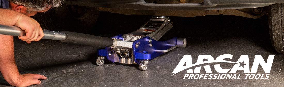 2-Ton (4,000 lb.) Aluminum Low Profile Floor Jack, Model A20017