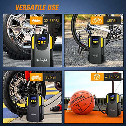 Digital Tire Inflator Portable Air Compressor w (Air Compressor Pump)