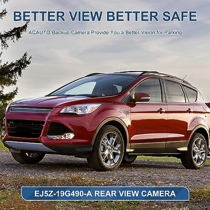 Rear View Backup Reverse Camera Parking Fit for Ford Escape 2014 2015 2016 (Fit for Ford Escape 2014-2016)