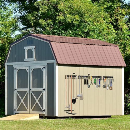Metal Garage Tool Organizer Wall Mount (2 Pack)