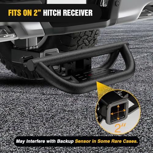 Drop Hitch Step 2" Receiver Universal for Pickups Trucks SUVs ATVs (Hitch Step Drop)