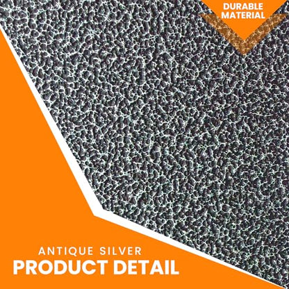 Motorcycle Roller Wheel Cleaning Stand (Roller Large Antic Silver)